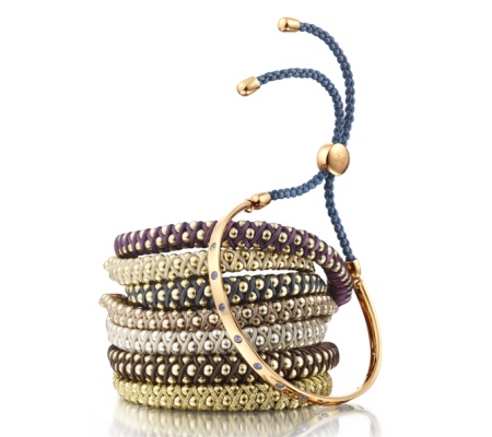 GP Rio Bracelet - Navy - Courage - Monica Vinader