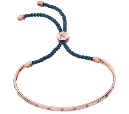 RP Fiji Gem Bracelet - Tanzanite, Blue Aqua - Monica Vinader