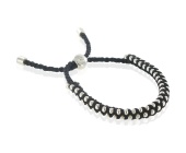 Rio Bracelet- Small Black- Energy - Monica Vinader
