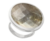 Round Facet Ring - Monica Vinader
