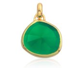 Siren Bezel Pendant - Monica Vinader