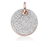 Ava Disc Pendant - Monica Vinader
